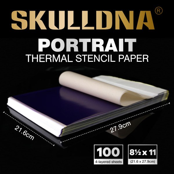 Трансферная бумага AVA SkullDNA Portrait