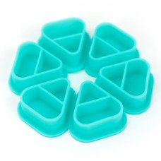 Силиконовые капсы (колпачки) для краски треугольные AVA 