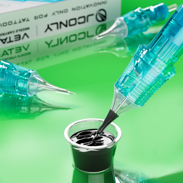 Картридж для тату JCONLY Vetar 18 RL | 0.35mm