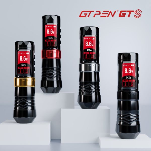 Беспроводная тату-машинка AVA GTS Чорна ( ход иглы 2,0-4,5мм)