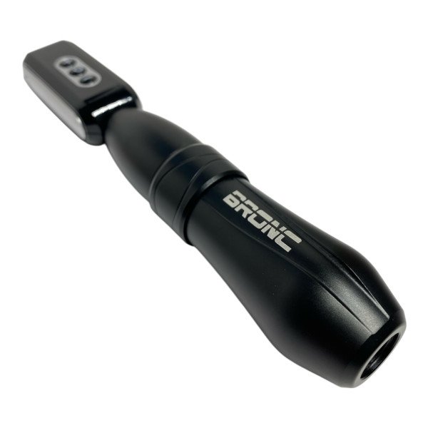 Бездротова машинка для тату BRONC Pen V10 Black (Набір: машинка + акумулятор)