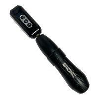 Бездротова машинка для тату BRONC Pen V10 Black (Набір: машинка + акумулятор)
