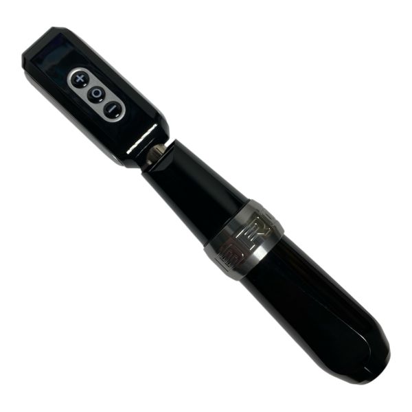 Беспроводная машинка для тату BRONC Pen V7 Grey (Набор: машинка + акумулятор)