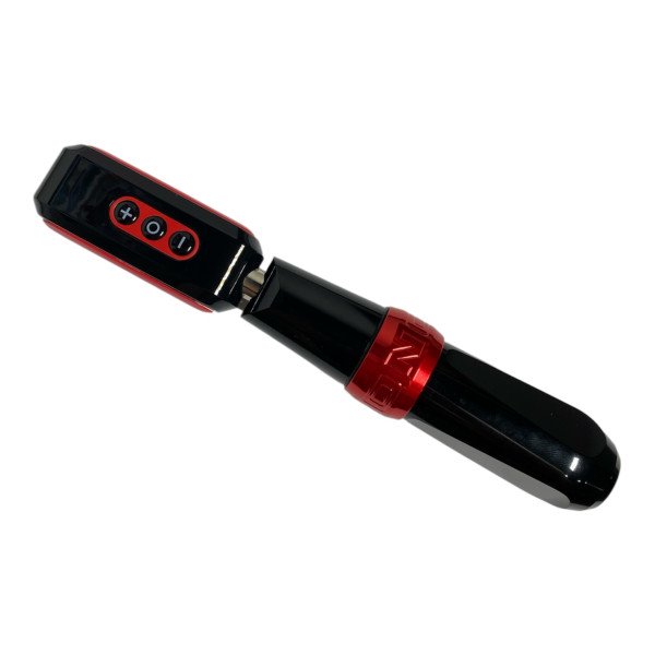 Бездротова машинка для тату BRONC Pen V7 Red (Набір: машинка + акумулятор)