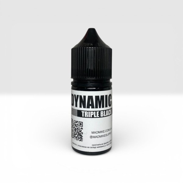 Тату краска Dynamic TBK Triple Black 30 ml. (Разлив)