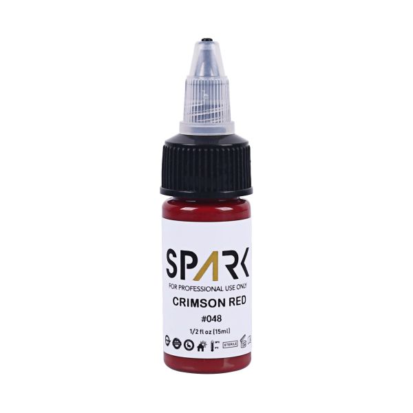 Тату фарба Spark Crimson Red (15мл.)