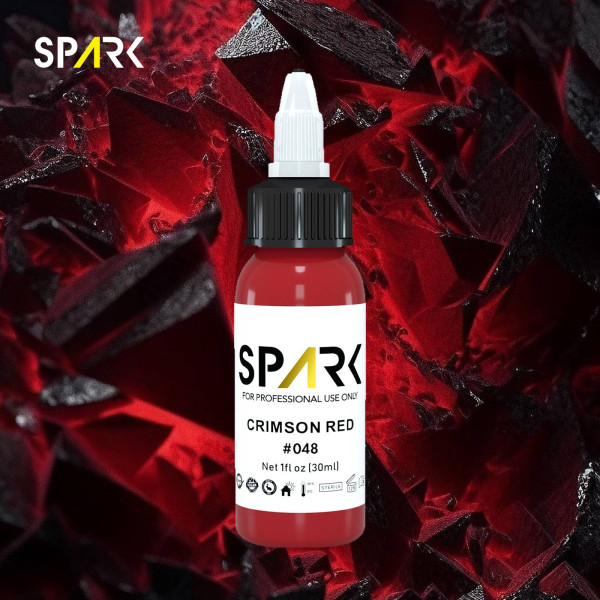 Тату краска Spark Crimson Red (30мл.)