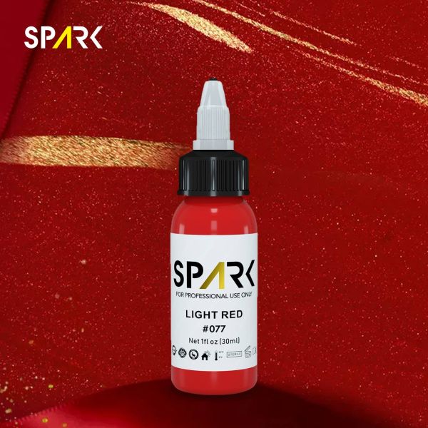 Тату фарба Spark Light Red (30мл.)