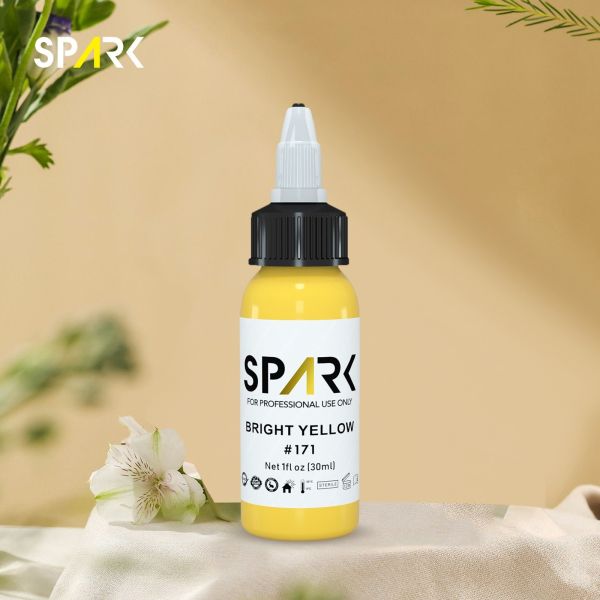 Тату фарба Spark Bright Yellow (30мл.)