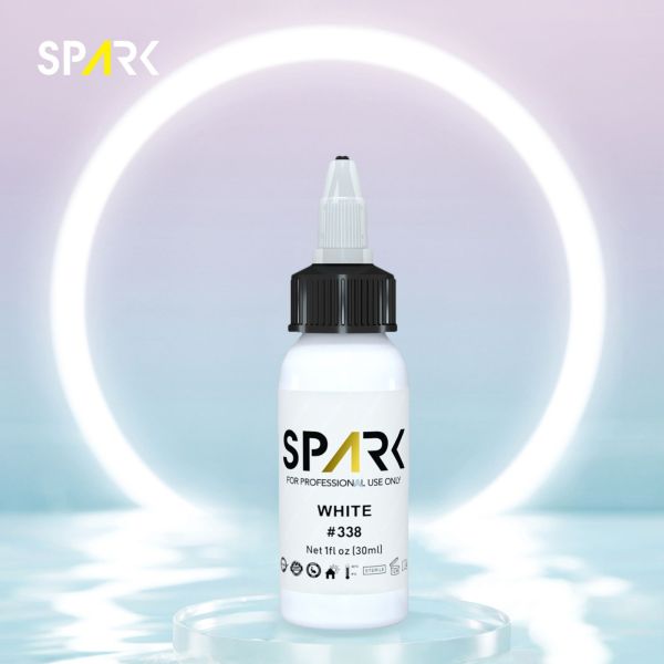 Тату фарба Spark White (30мл.)
