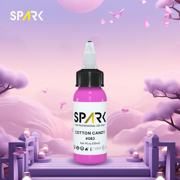 Тату краска Spark Cotton Candy (15мл.)