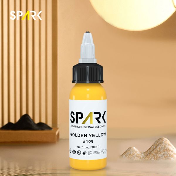 Тату фарба Spark Golden Yellow  (30мл.)
