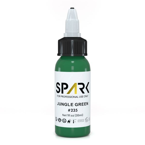 Тату фарба Spark Jungle Green (30мл.)