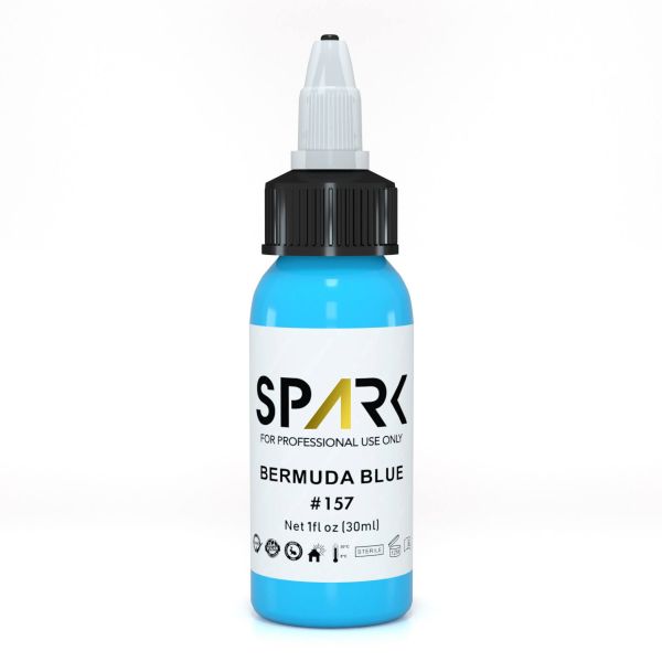 Тату краска Spark Bermuda Blue  (30мл.)