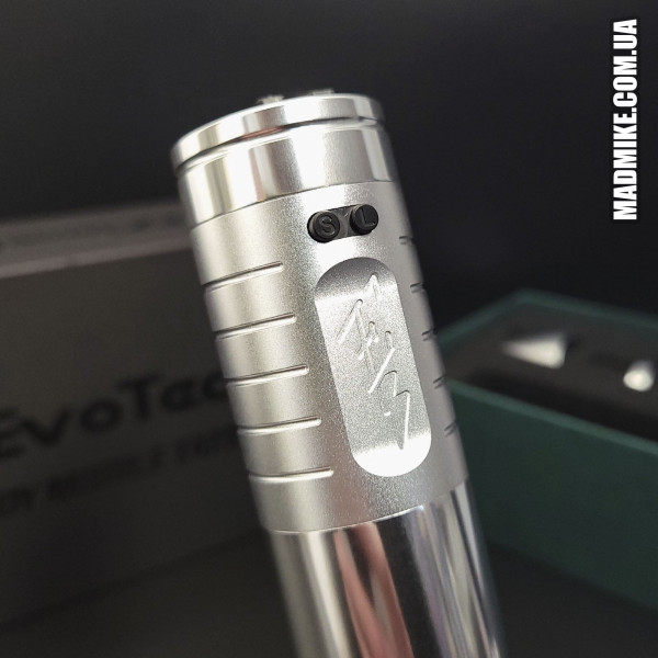 Бездротова тату-машинка EZ EvoTech Silver (до 8 годин роботи)