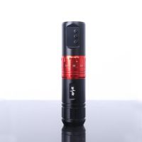 Бездротова тату-машинка Spark X (2,0-4,2мм змінний хід голки) RED