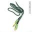 RCA корд із силіконовим проводом зелений для тату машинки