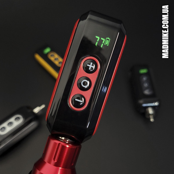 Беспроводной блок питания EZ PG2 Mini для тату машинки (Red)