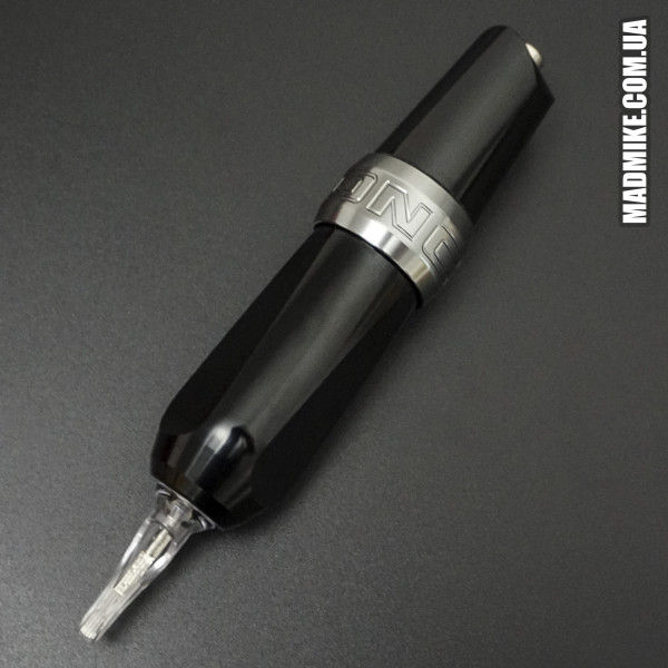 Бездротова машинка для тату BRONC Pen V7 Grey (Набір: машинка + акумулятор)