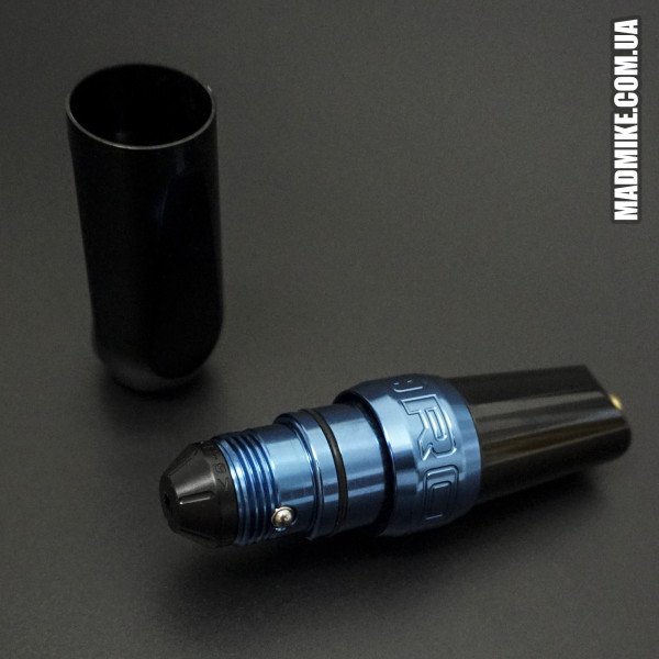 Беспроводная машинка для тату BRONC Pen V7 Blue (Набор: машинка + акумулятор)