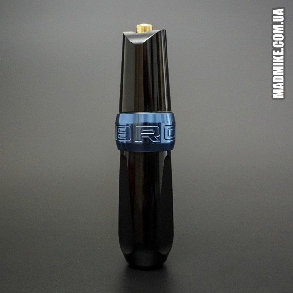 Бездротова машинка для тату BRONC Pen V7 Blue (Набір: машинка + акумулятор)