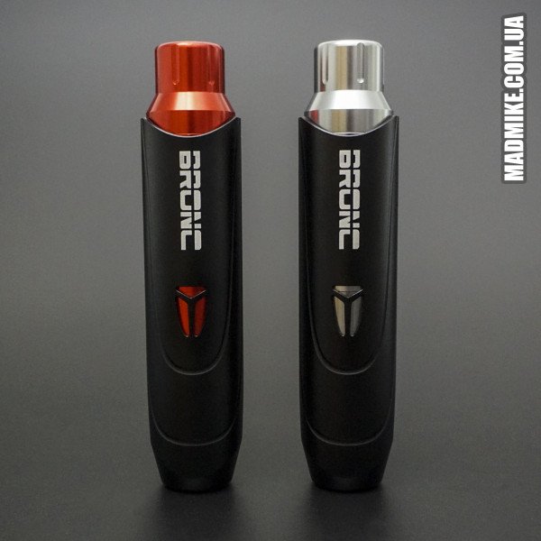 Бездротова машинка для тату BRONC Pen V8 Red (Набір: машинка + акумулятор)