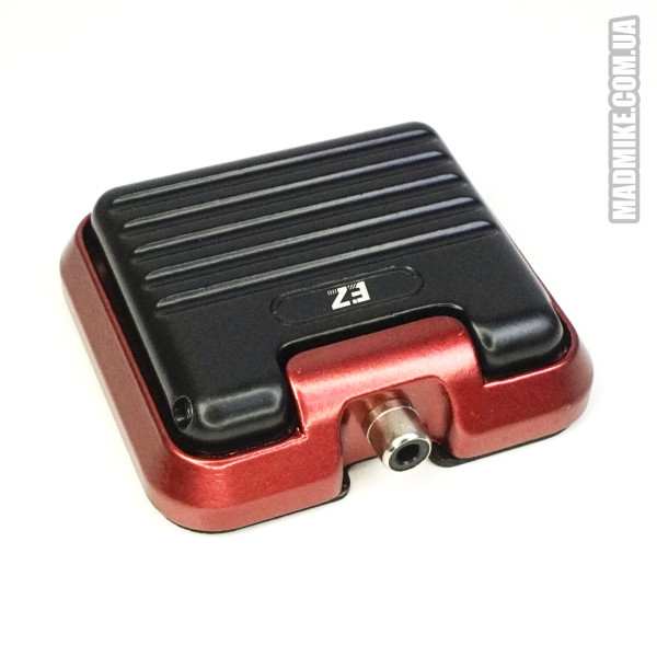 Педаль для тату машинки EZ (квадратна, червона)