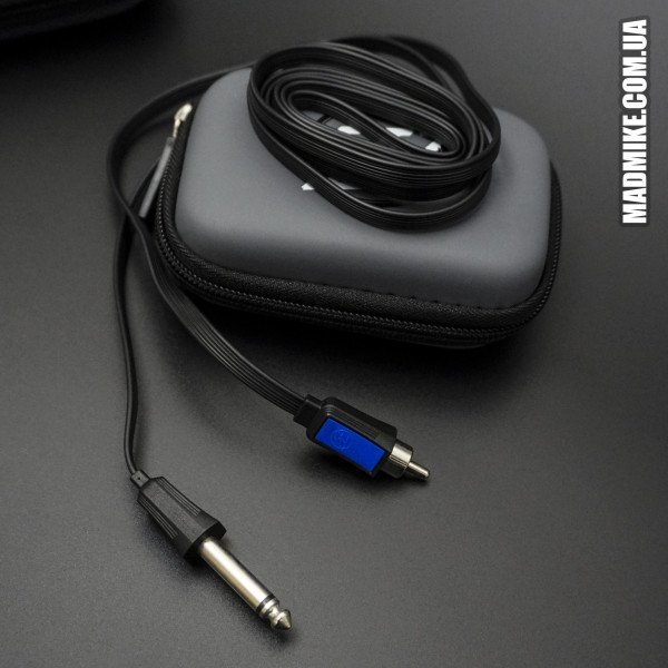 EZ Master Flat RCA Cord (синій) для тату машинки