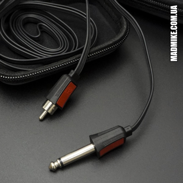 EZ Master Flat RCA Cord (красный) для тату машинки
