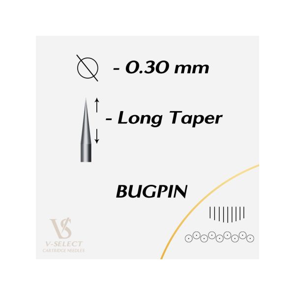 Картридж для тату V-Select 11 RM | 0.30mm