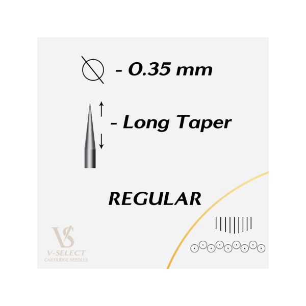 Картридж для тату V-Select 11 RM | 0.35mm