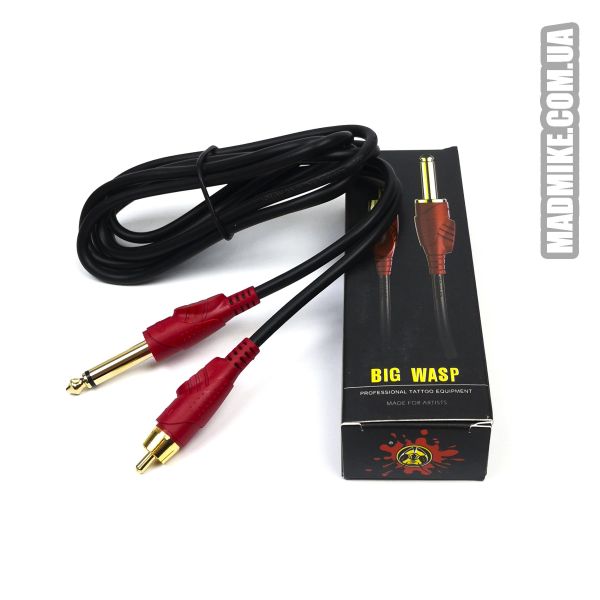 RCA-корд бренда BIG WASP для тату машинки