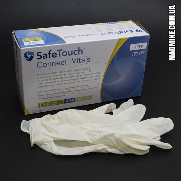 Латексні рукавички SafeTouch E-Series