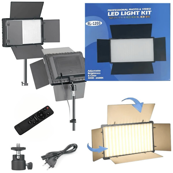 Светодиодная LED панель со штативом RL-1200