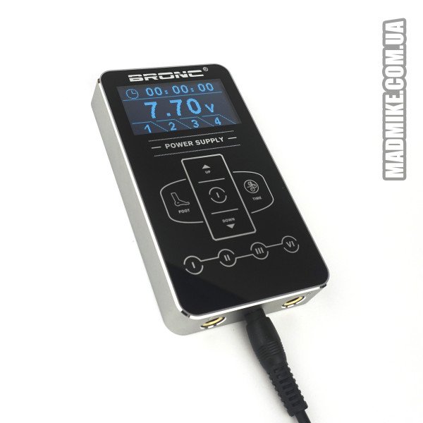 Блок живлення з екраном BRONC для тату машинки